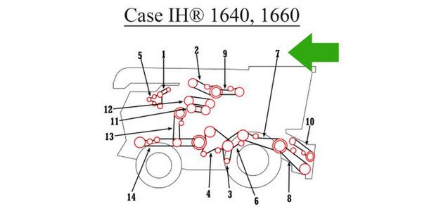 192738C1 Feeder Drive Belt No Trap